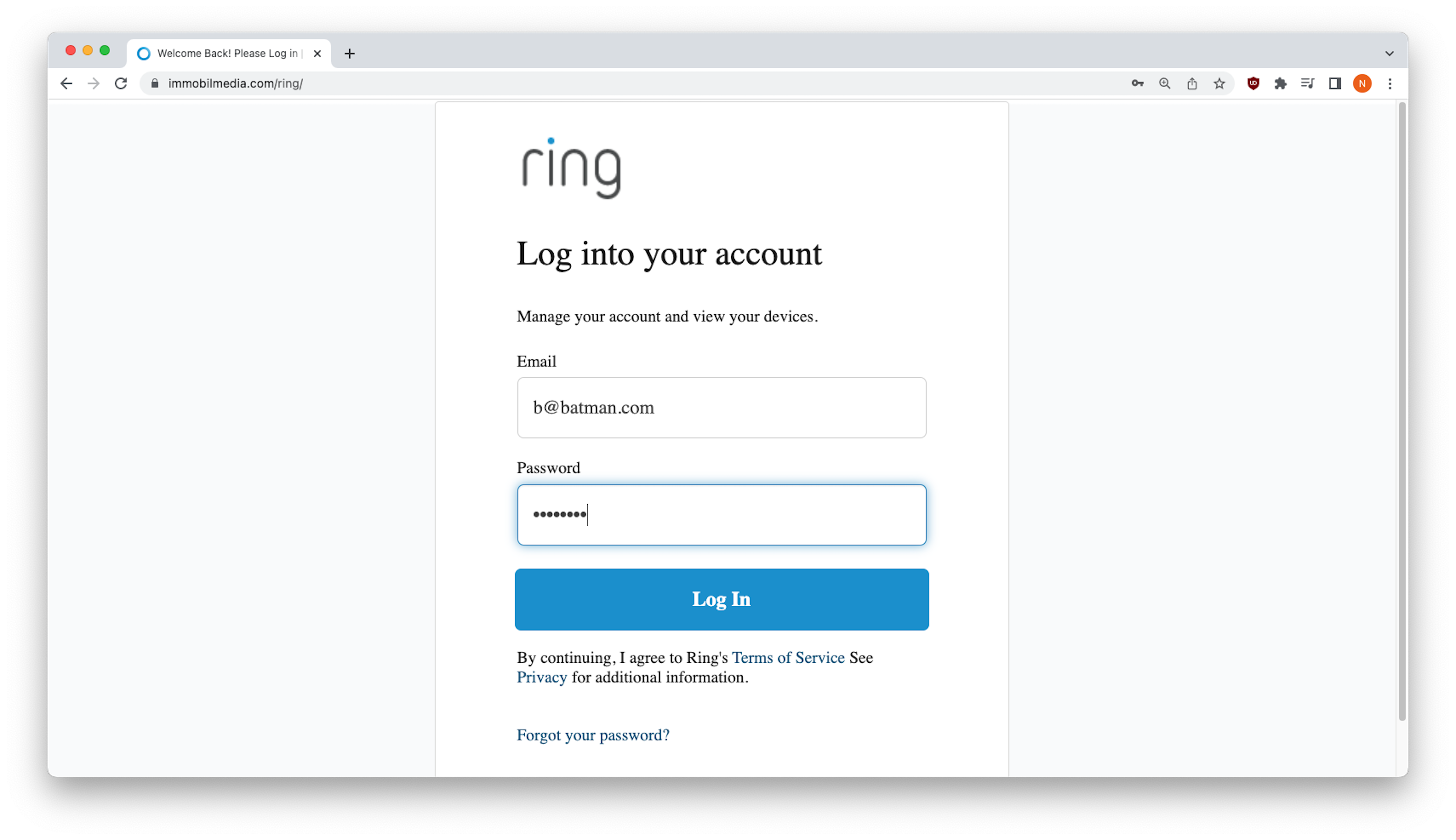 Fresh Phish: Ring Customers Find Themselves at the Front Door of a Data  Harvesting Scheme