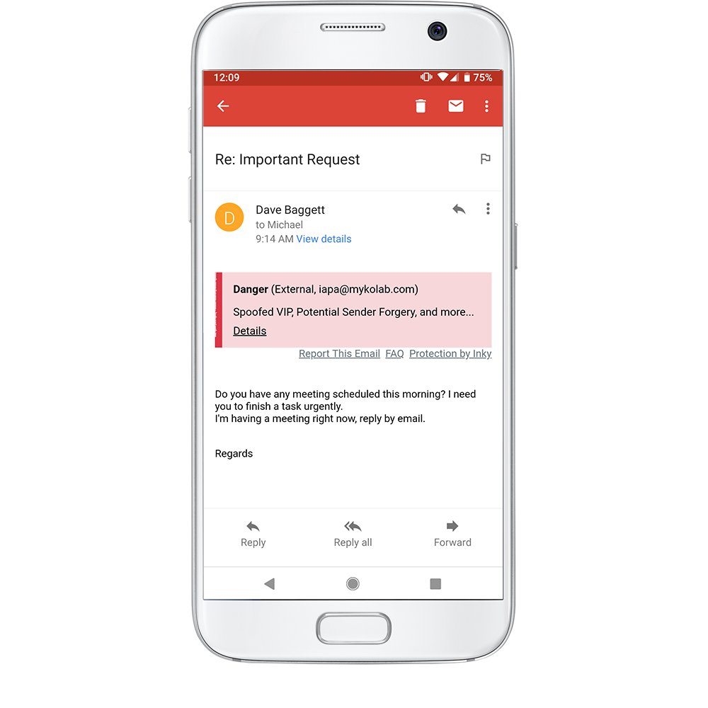 Prevent CEO Fraud | Anti Phishing Solution | INKY