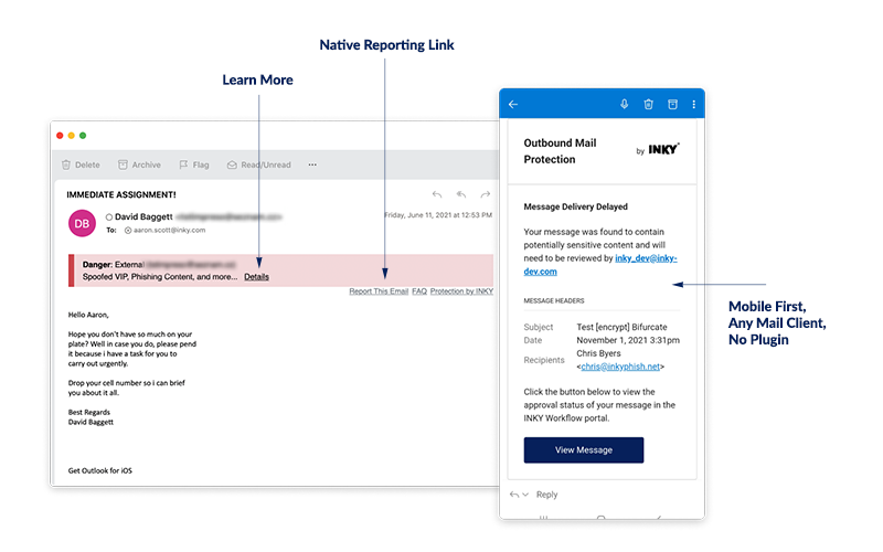 Phish Fighting Ingenuity: Getting to Know the INKY Email Assistant