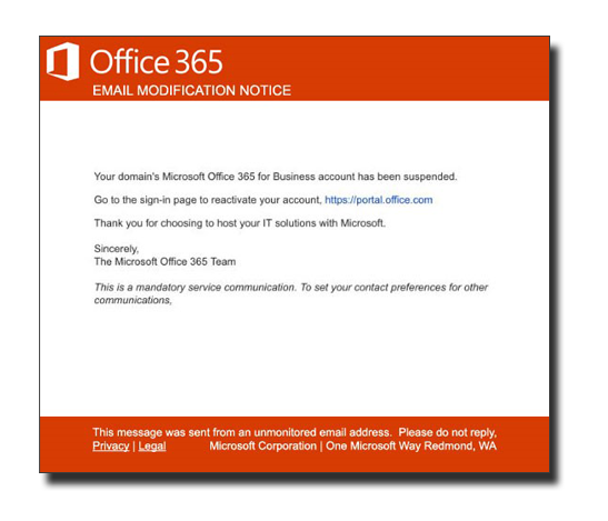 Common Office 365 Email Security Issue: Phishing