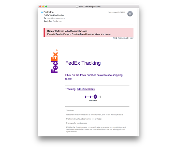 Phishing Catch of the Day - FedEx_1