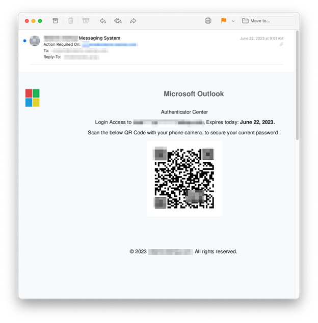 Phishing Attacks Incorporate QR Codes to Help Evade URL Analysis