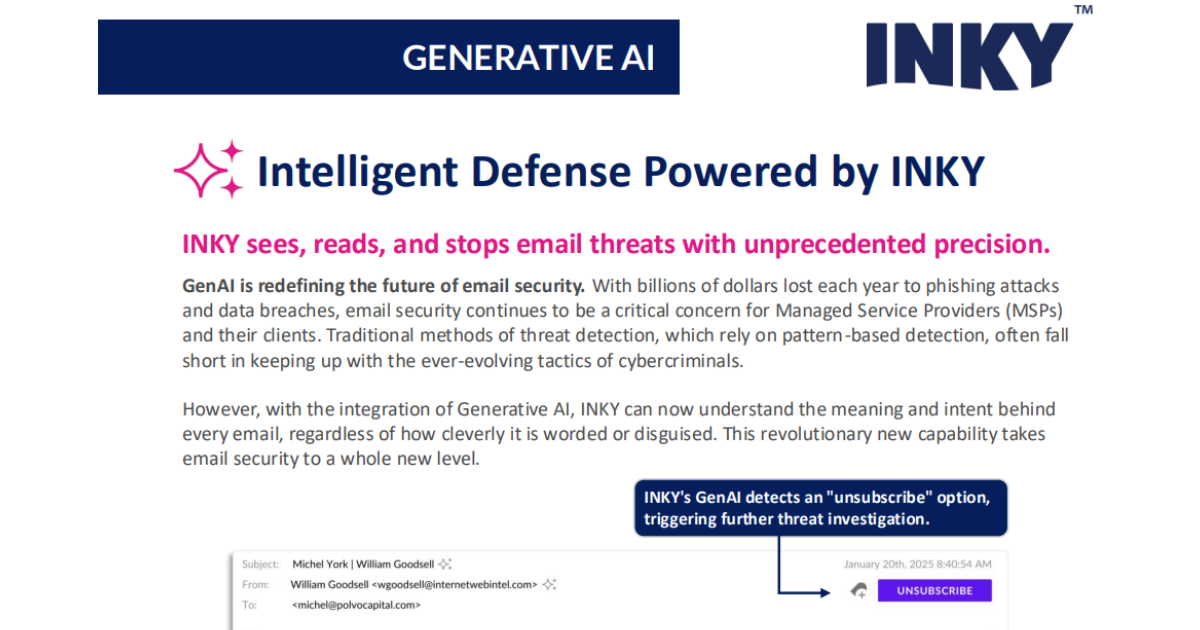 INKY Generative AI