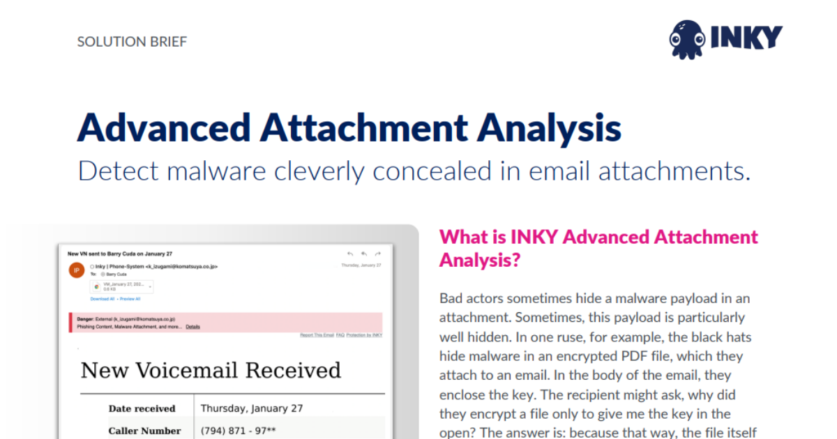 Advanced Attachment Analysis